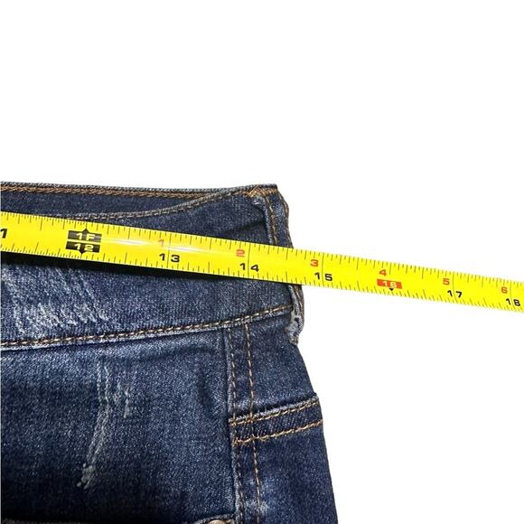 Altar'd State Cut Off Denim Jean Shorts Size 3 - Picture 4 of 5